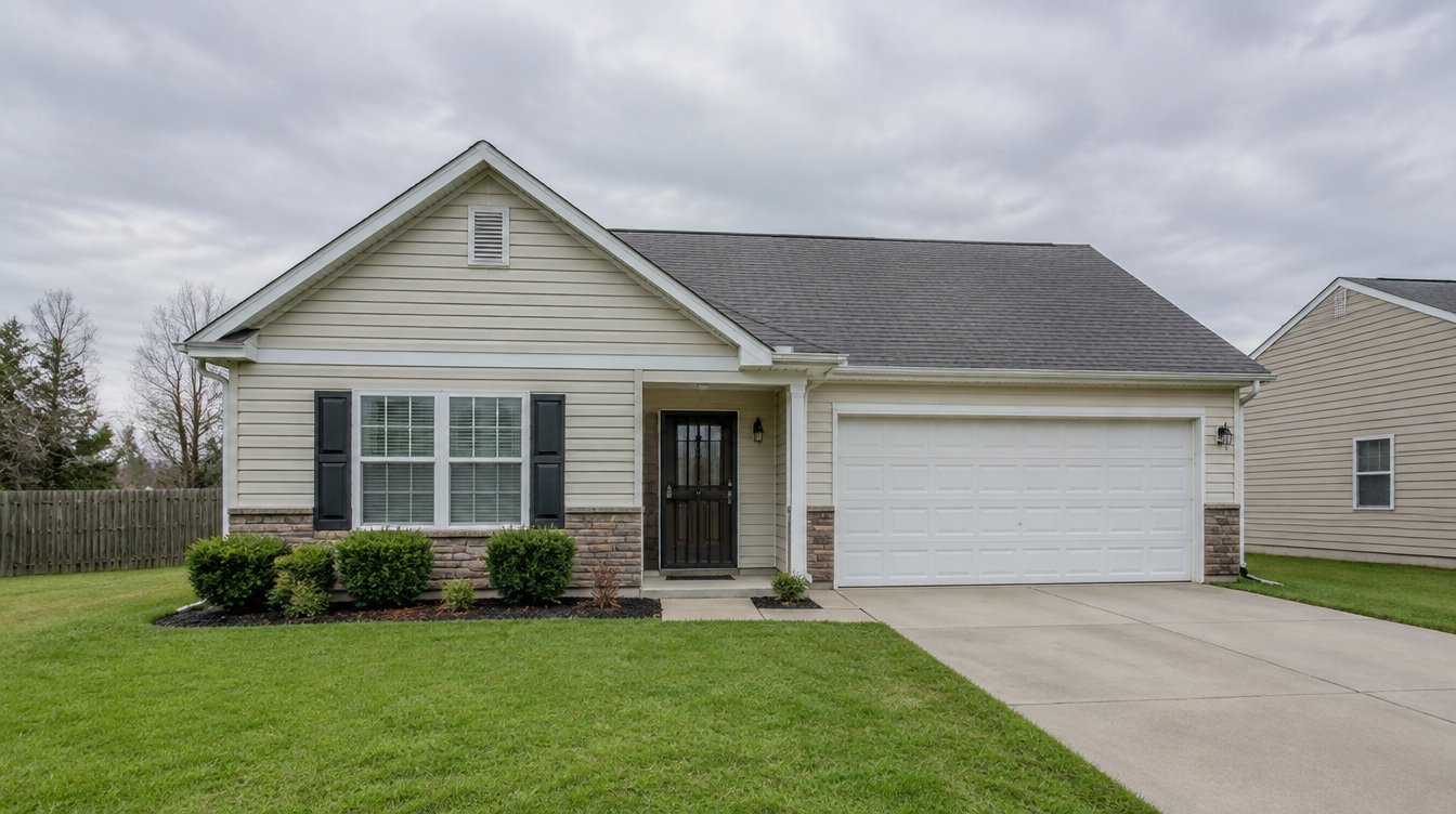 Secured vacant single-family home under Georgia property preservation